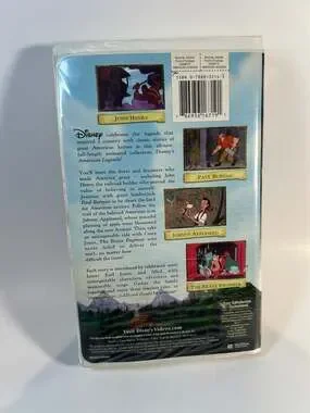 Disney | Media | Disneys American Legends Vhs 202 Classic Stories Of ...